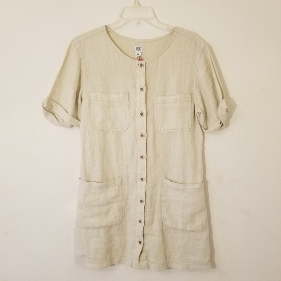 Urban Outfitters Dresses & Skirts - BDG Linen Utility Minidress Medium